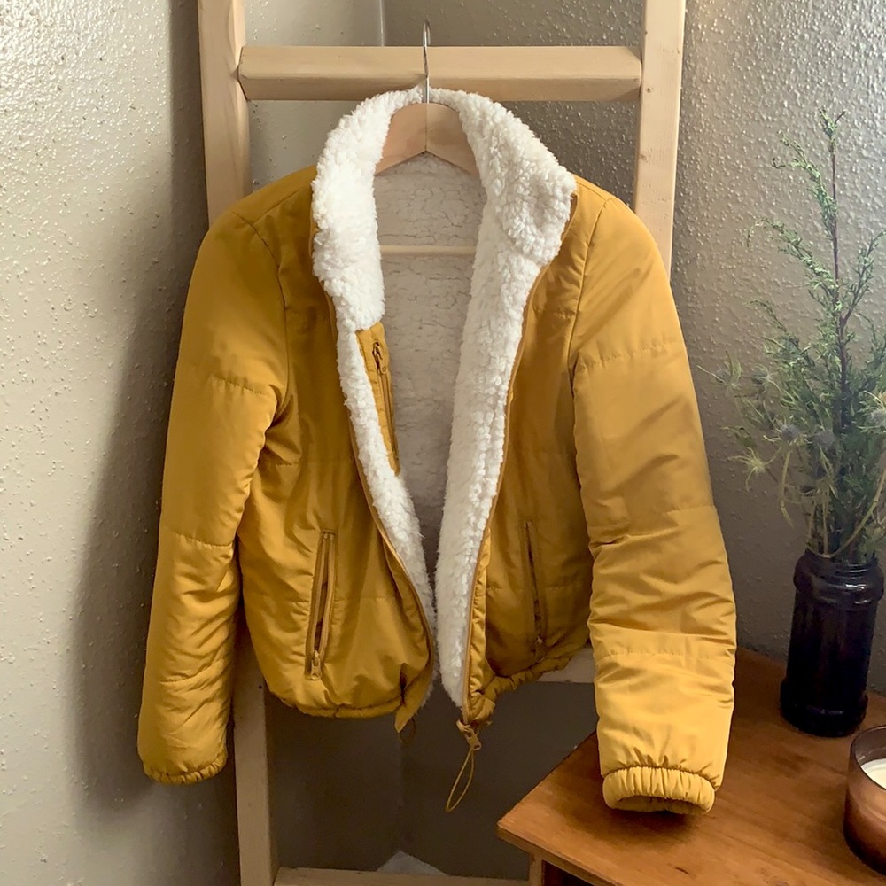 Reversible lined jacket